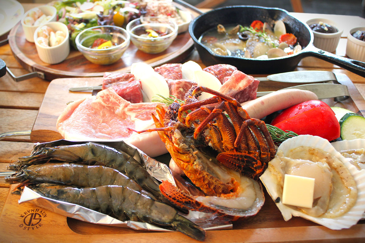 迷ったらコレ！！【山海の恵み】山海グランデＢＢＱプラン（朝夕食付）