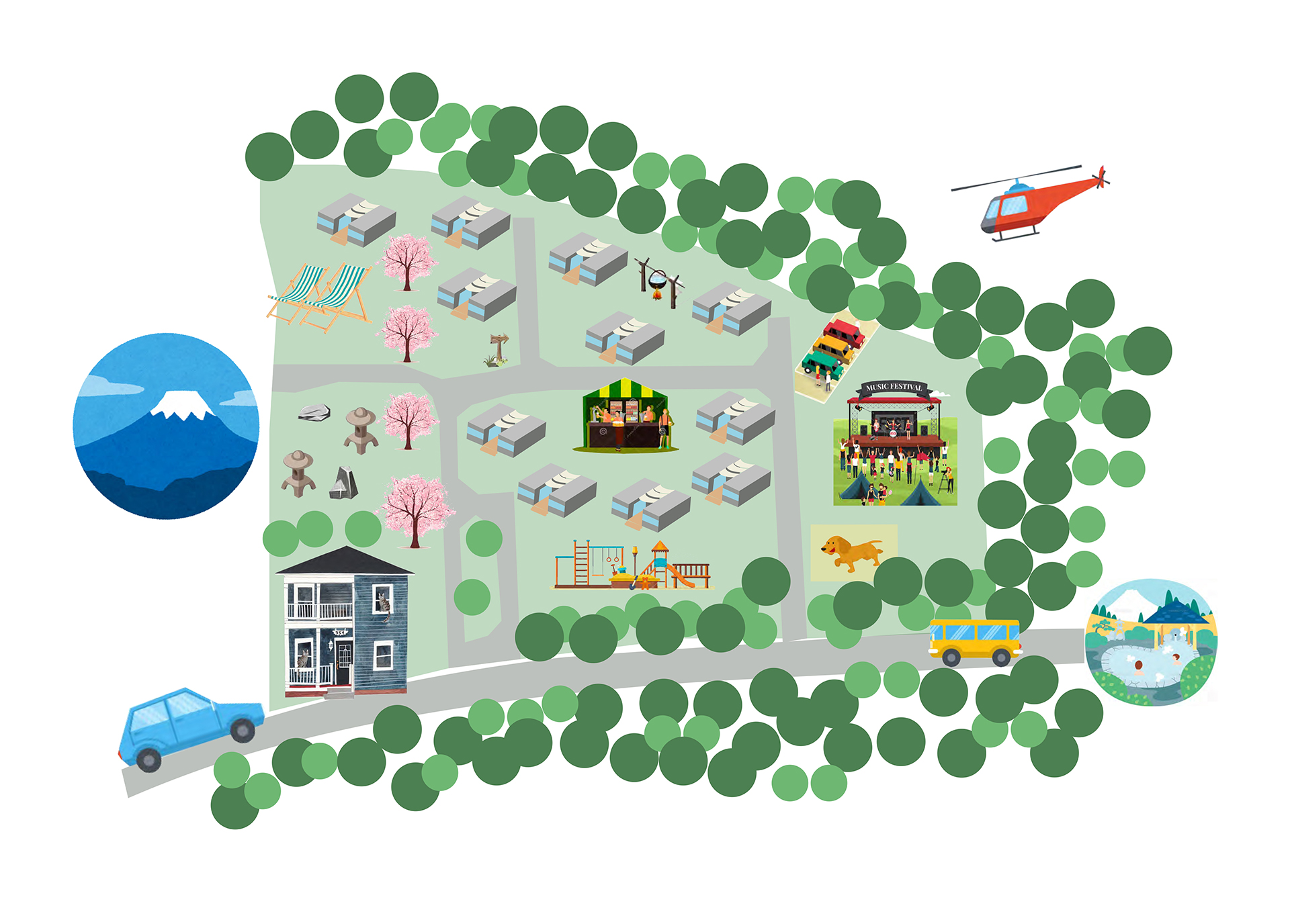 FUJINO HANARE SITEMAP